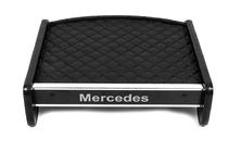 Mercedes T2 (507-814) 1967–1996 Polička na palubnú dosku (čierna s čiernym prešívaním) fotografia 2