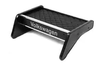 Volkswagen LT 1995–2006 Polička na palubnú dosku (čierna s čiernym prešívaním) fotografia 1