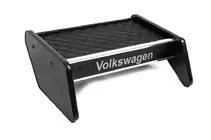 Volkswagen LT 1995–2006 Polička na palubnú dosku (čierna s čiernym prešívaním) fotografia 3
