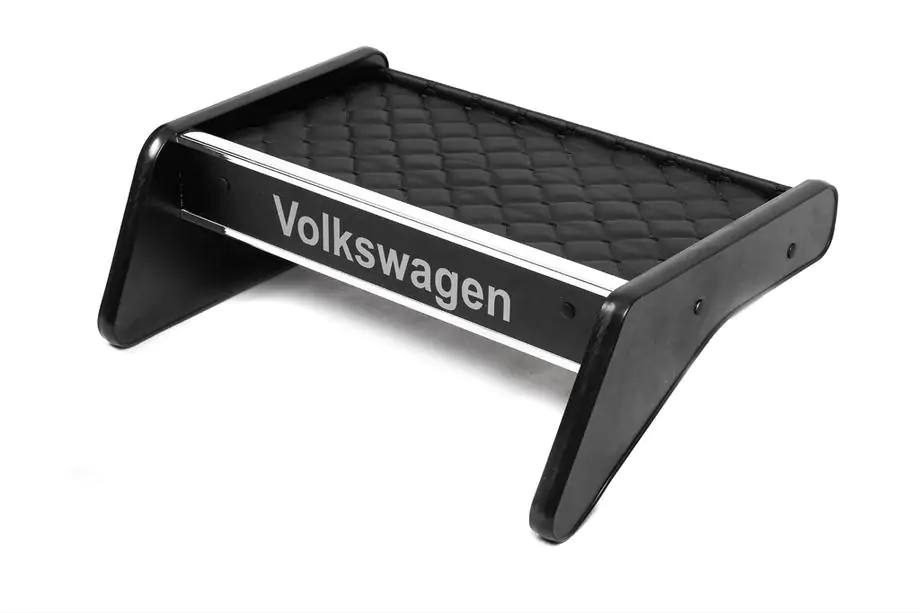 Volkswagen LT 1995–2006 Polička na palubnú dosku (čierna s čiernym prešívaním) Image