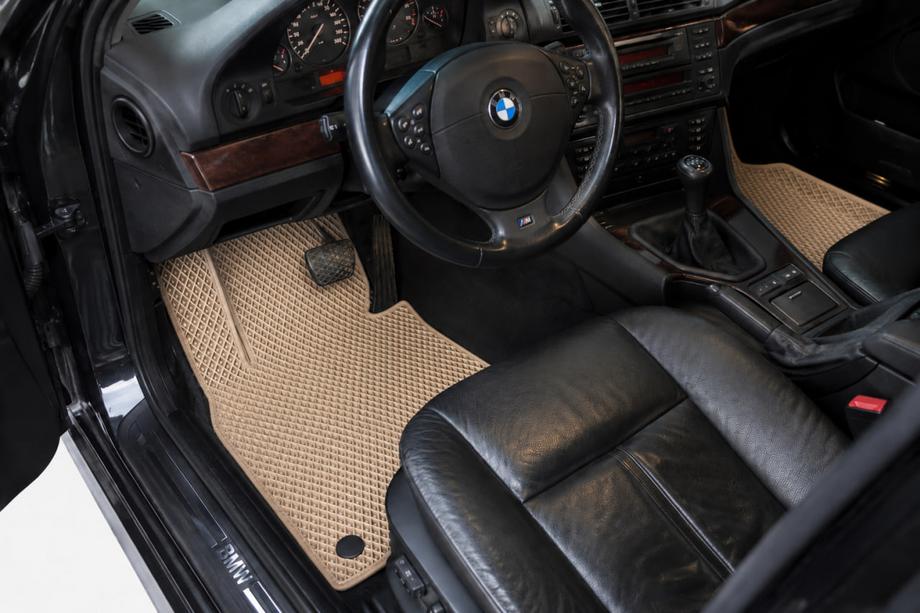 BMW 5. séria E39 1996–2003 EVA rohože do interiéru (béžové) Image