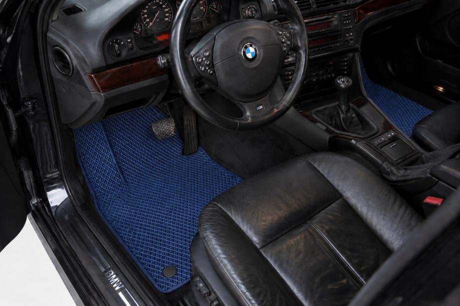 BMW 5. séria E39 1996–2003 EVA autokoberce (modré) Image