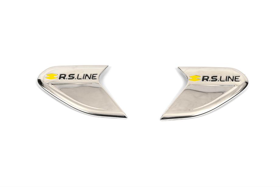 Renault Clio V 2019– RS lemy blatníkov (OmsaLine, 2 ks, nerez) Fotografia 1