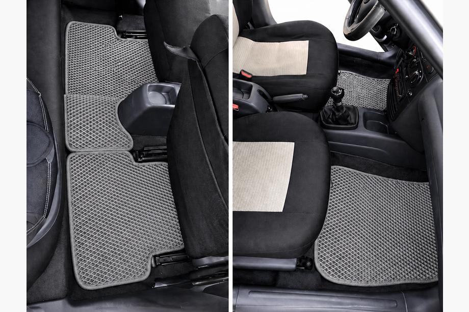Daewoo Lanos 1998–2017 EVA autokoberce (sivé) Image