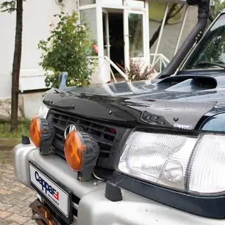 Deflektor kapoty (Eurocap) Hyundai Galloper 1997–2003 fotografia 3