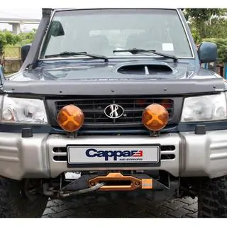 Deflektor kapoty (Eurocap) Hyundai Galloper 1997–2003 fotografia 4