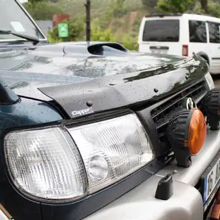 Deflektor kapoty (Eurocap) Hyundai Galloper 1997–2003 fotografia 1