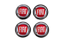 Fiat Stredové krytky na disky 59/54 mm (4 ks) fotografia 2