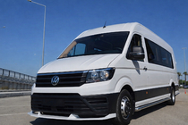 Volkswagen Crafter 2016– Predný nárazníkový lip spojler (na lakovanie) fotografia 3
