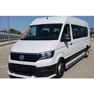 Predný nárazníkový lip spojler (na lakovanie) Volkswagen Crafter 2016– fotografia 2