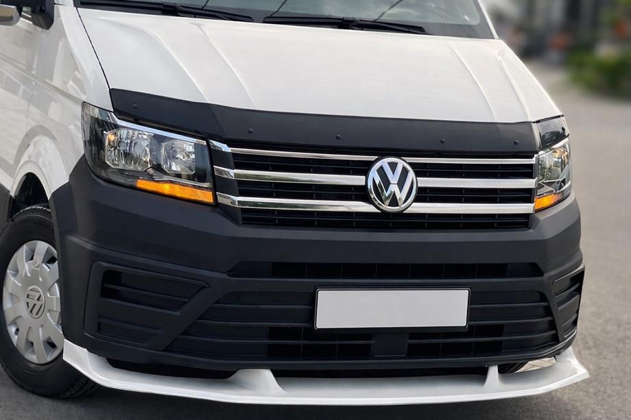 Volkswagen Crafter 2016– Predný nárazníkový lip spojler (na lakovanie) Image