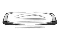 Toyota Land Cruiser 200 2007–2021 Chrómové okenné lišty dizajn LC300 (nerez) fotografia 3