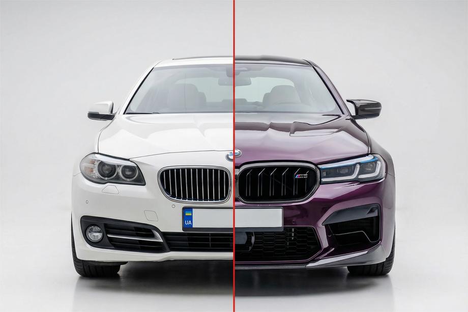 BMW 5. rad F10/F11 2010–2016 Restylingový kit na G30 M5 CS 2021 Image