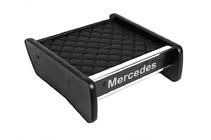 Mercedes Vito W638 1996–2003 Polička na palubnú dosku (čierna s čiernym prešívaním) fotografia 3