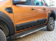 Ford Ranger 2011–2022 EuroCap dverné lišty (4 ks, ABS) fotografia 1