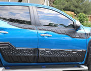 Mitsubishi L200 2015–2024 Dverové lišty EuroCap (6 ks, ABS) fotografia 4