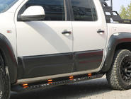 Volkswagen Amarok 2010–2022 Dverové lišty EuroCap (6 ks, ABS) fotografia 1