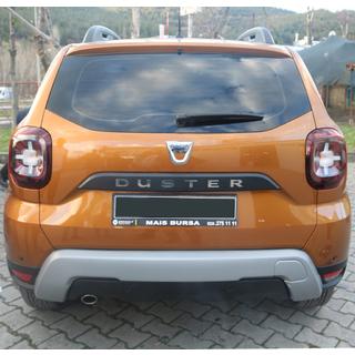 Kryt zadného difúzora U-Type (ABS, sivý) Renault Duster 2018–2024 fotografia 1
