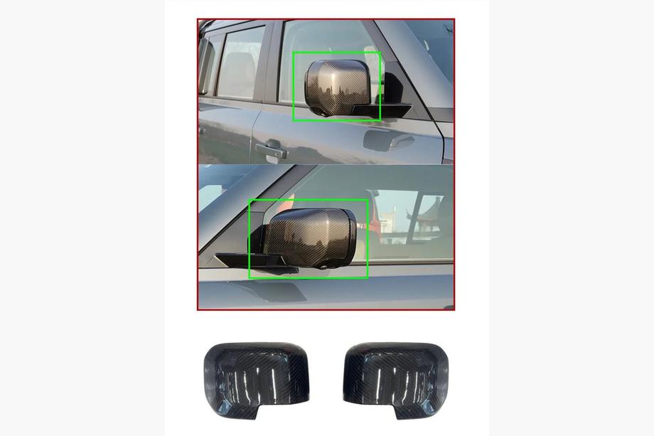 Land Rover Defender 2019– Karbonové kryty zrkadiel Image
