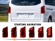 Mercedes Vito/V-trieda W447 2014– Dragon zadné svetlá (pre Vito, 2 ks) fotografia 1