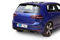 Volkswagen Golf 7/E-Golf 2012–2020 Spojler Meliset HB (4 ks, ABS plast) fotografia 1