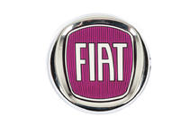 Fiat Emblém (červený V2, samolepiaci) 95 mm fotografia 1