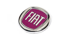 Fiat Emblém (červený V2, samolepiaci) 95 mm fotografia 2