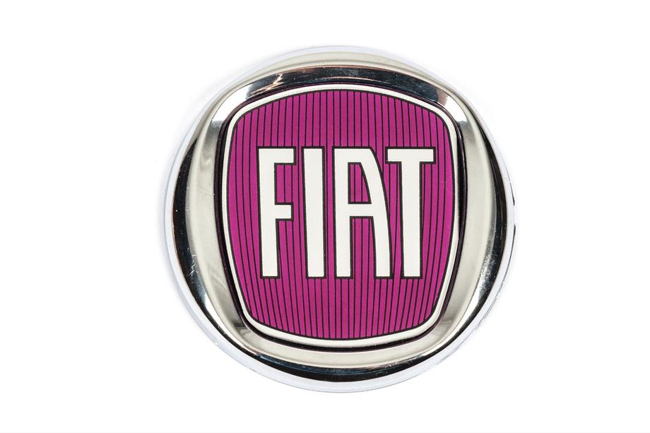 Fiat Emblém (červený V2, samolepiaci) 95 mm Image