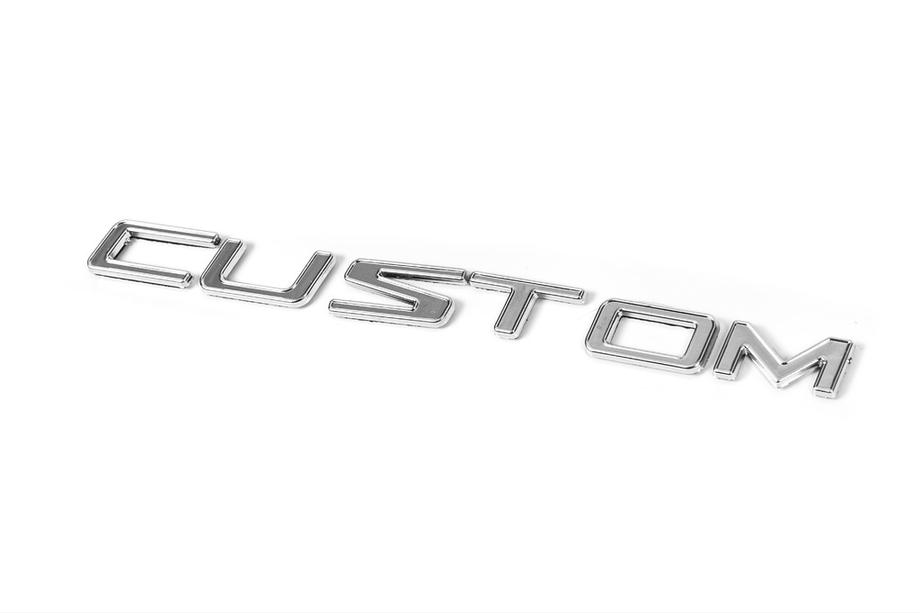 Ford Custom 2013–2022 Nápis Custom (180 x 13 mm) Image