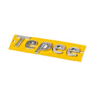 Emblém nápis Tepee (130 mm x 25 mm) Peugeot Partner Tepee 2008–2018 fotografia 1
