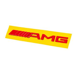 AMG emblém (20 cm, ABS, červený) fotografia 1