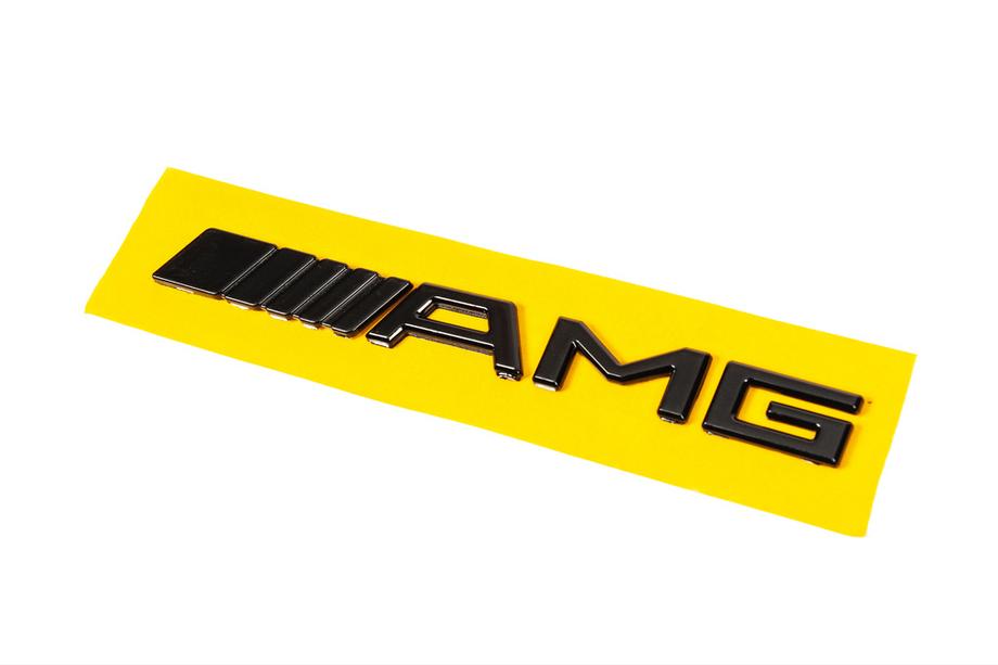 Mercedes-Benz Emblém AMG (20 cm, ABS, čierny) Image
