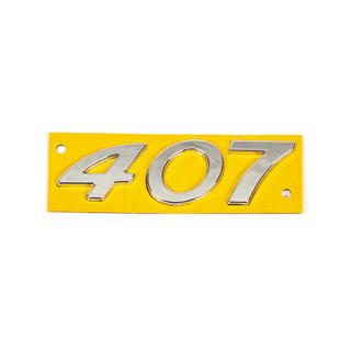 Nápis 407 Peugeot 407 2004–2011 fotografia 2