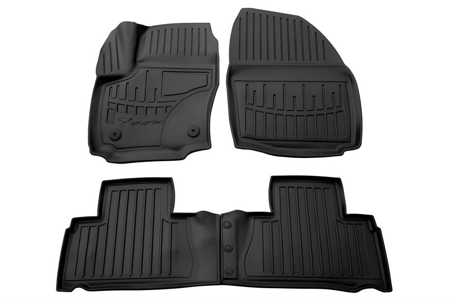 Ford S-Max 2007–2014 Stingray 3D rohože do interiéru (2011-2014, 4 ks, polyuretán, klips FC2) Image