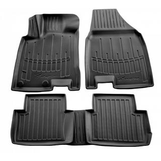 Stingray 3D gumové rohože do interiéru (pre +2, sada 5 ks, polyuretán) Nissan Qashqai 2007–2010