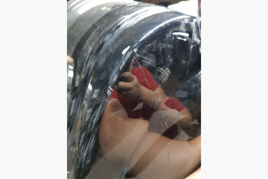 VÝPREDAJ! Strešný box RICH čierny lesklý (500 l, POŠKODENÝ) Fotografia 5