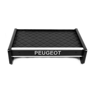 Polička na palubnú dosku (čierna s čiernym prešívaním) Peugeot Boxer 2006–2025 fotografia 2