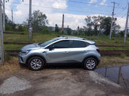 Renault Captur 2013–2019 Strešné lyžiny Skyport (matná sivá) fotografia 1