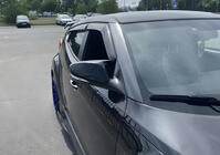 Hyundai Veloster 2011–2017 Kryty zrkadiel s výrezom pre smerovku BMW-style (2 ks) fotografia 2
