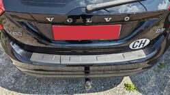 Volvo V60 2011–2018 Difúzor zadného nárazníka Esa (ABS) fotografia 1
