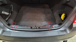 BMW 5. rad F10/F11 2010–2016 Difúzor zadného nárazníka Esa (Sedan, ABS) fotografia 1