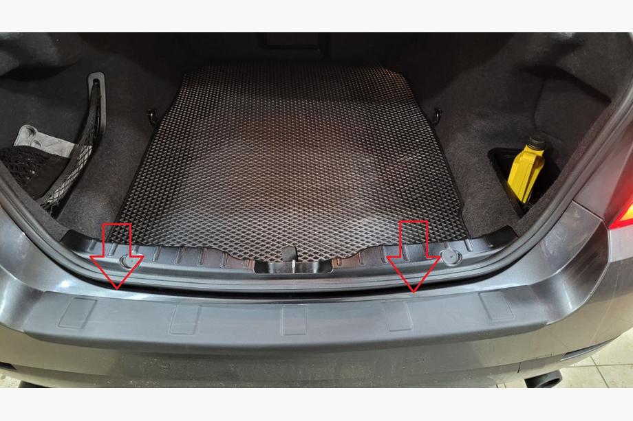 BMW 5. rad F10/F11 2010–2016 Difúzor zadného nárazníka Esa (Sedan, ABS) Image