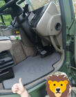 Daewoo Novus EVA rohože do auta len pre ZSU (čierne) fotografia 3