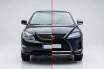 Lexus RX 2003–2009 Faceliftový kit na rok 2021 (nárazník, svetlomety, zadné svetlá) fotografia 1