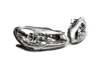 Volkswagen Golf 6 2008–2014 Predné svetlomety Silver (2 ks, LED) fotografia 3
