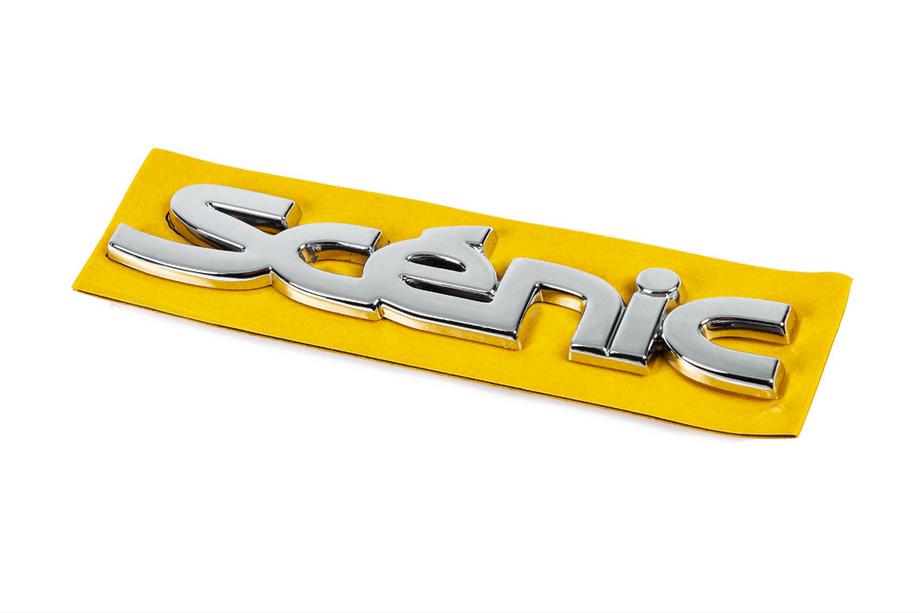 Renault Scenic 1998–2003 Emblém Scenic 7700434725 (147 x 24 mm) Fotografia 1