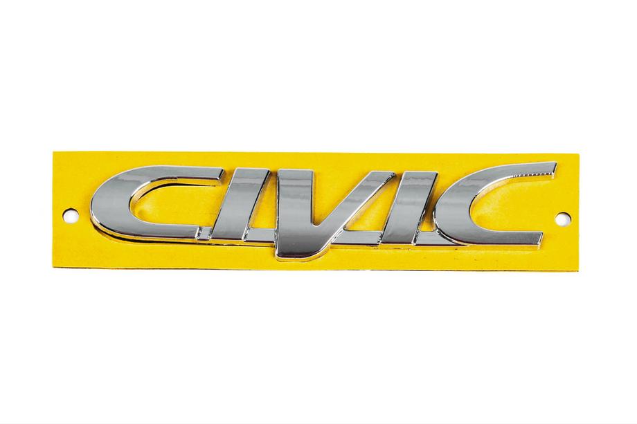 Honda Civic 1995–2001 Nápis Civic (125 mm x 25 mm) Image