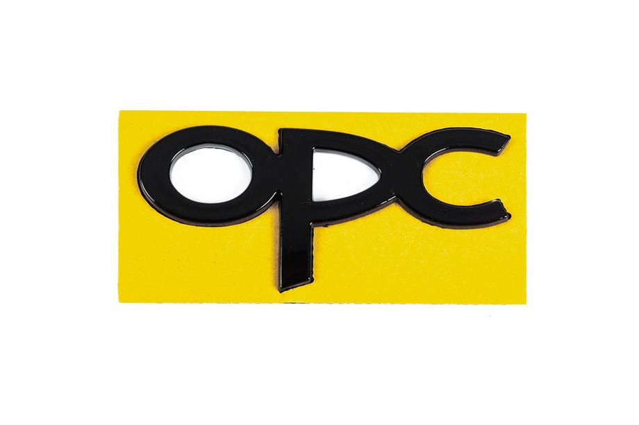 Opel Emblém OPC 36 × 85 mm (čierny) Fotografia 1