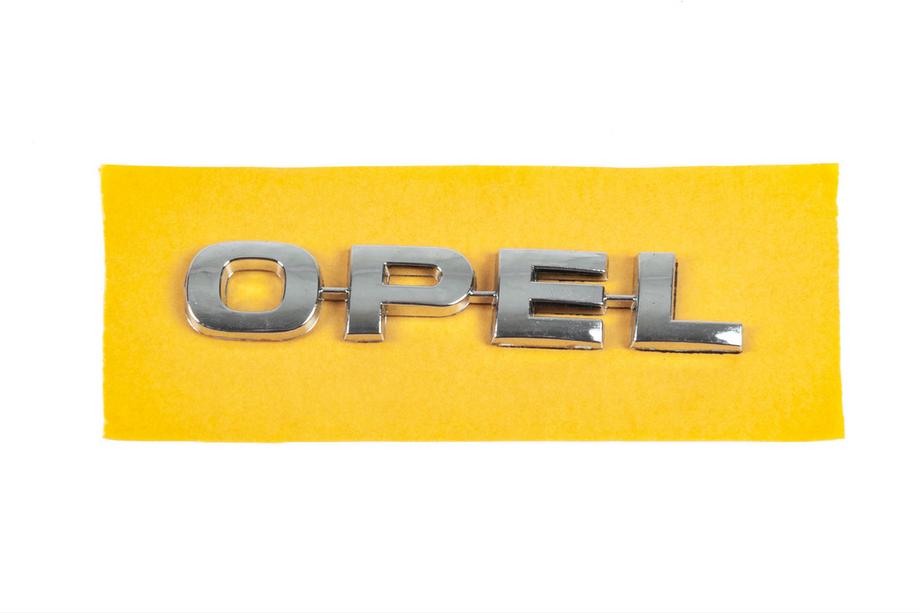 Opel Nápis Opel 100 x 18 mm (OEM 5177013E) Fotografia 1