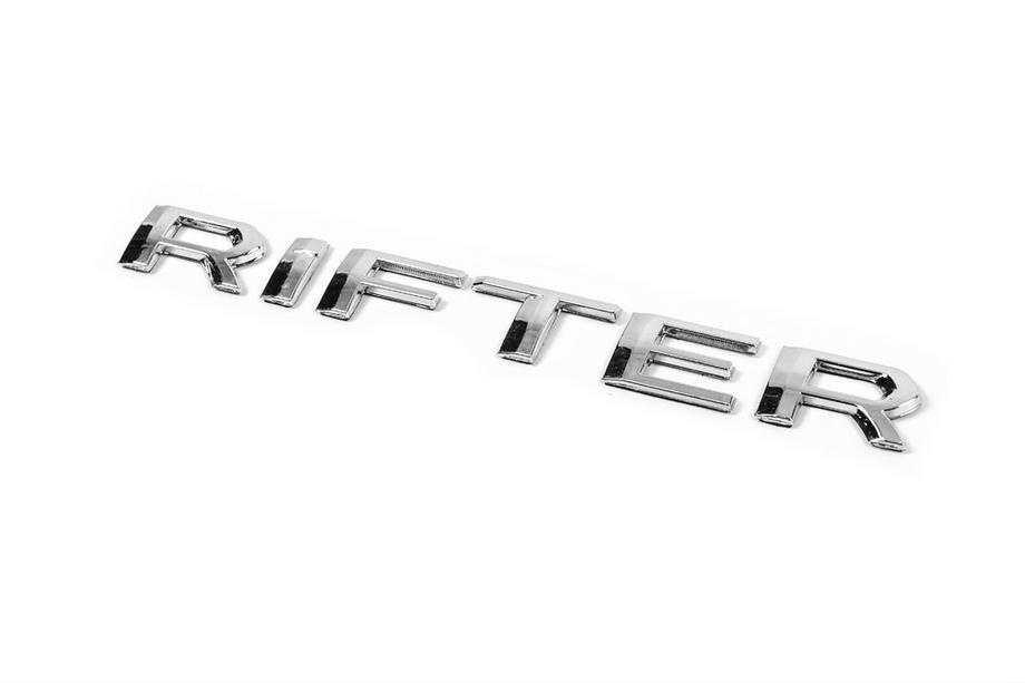 Peugeot Partner/Rifter 2019– Emblém s nápisom Rifter 98278457DX (195 × 20 mm) Fotografia 2
